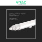 Immagine 10 - V-Tac VT-80120 Tubo LED 36W SMD Lampadina 120cm Plafoniera Linkabile IP65 - SKU 23083 / 23084