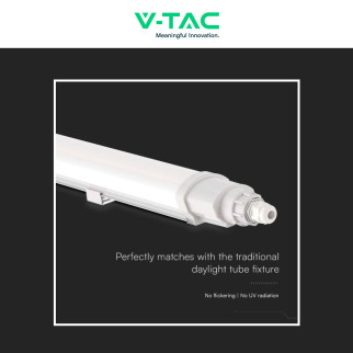 VT-80120 Tubo LED 36W 120cm Plafoniera Lineare Linkabile IP65 V-Tac