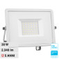 Immagine 1 - V-Tac VT-30 Faro LED 30W IP65 SMD Chip Samsung Colore Bianco - SKU 21403 / 21404