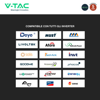 VT-48280 Batteria LiFePO4 14.33KWh IP65 Fotovoltaico V-Tac