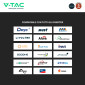 Immagine 3 - V-Tac VT-48100 Batteria BMS LiFePO4 51,2V 100Ah 5,12kWh IP65 per Inverter Impianto Fotovoltaico CEI 0-21 - SKU 11524