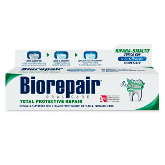 Biorepair Total Protective Repair Dentifricio Protezione Carie e Difesa...