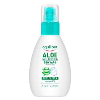 Equilibra Aloe Ialuronica Deodorante Spray Freschezza 24h con Aloe Vera e...