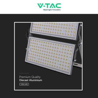 VT-48500 Faro LED 500W SMD IP65 Colore Nero V-Tac