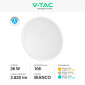 Immagine 5 - V-Tac VT-8630 Plafoniera LED Rotonda 36W SMD IP44 Colore Bianco - SKU 76211 /  76221 / 76231