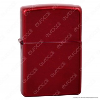Accendino Zippo Mod. 21063 Candy Apple Red - Ricaricabile Antivento