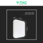 Immagine 7 - V-Tac VT-8630 Plafoniera LED Quadrata 36W SMD IP44 con Sensore di Movimento e Crepuscolare Colore Bianco - SKU 76681