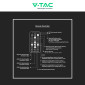 Immagine 12 - V-Tac VT-8630 Plafoniera LED Quadrata 36W SMD IP44 con Sensore di Movimento e Crepuscolare Colore Bianco - SKU 76681