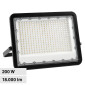 Immagine 1 - Universo Faro LED 200W Faretto SMD IP65 Chip Lumileds Colore Nero - mod. FS200W-NF