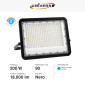 Immagine 2 - Universo Faro LED 200W Faretto SMD IP65 Chip Lumileds Colore Nero - mod. FS200W-NF