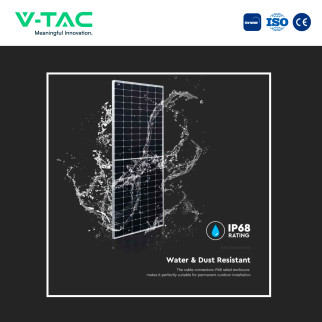 Pannelli Solari Fotovoltaici 410W Monocristallini IP68 V-Tac