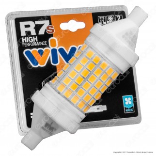 Wiva Lampadina LED R7s L78 11W Bulb Tubolare - mod. 12100604 /