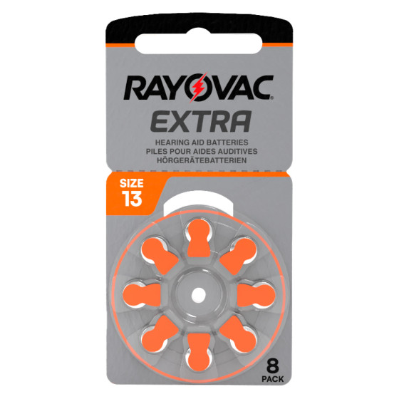 Rayovac Misura 13 Batterie per Apparecchi Acustici Blister 8 pile Rayovac Misura 13 Batterie per Apparecchi Acustici Blister 8 pile