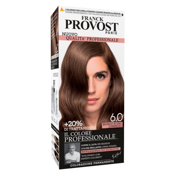 Franck Provost Tinta Capelli Riutilizzabile 6.0 Biondo Scuro Luminoso Franck Provost Tinta Capelli Riutilizzabile 6.0 Biondo Scuro Luminoso