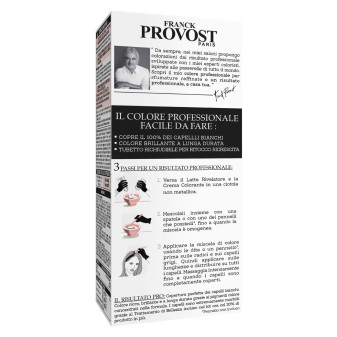Franck Provost Tinta Capelli Riutilizzabile 5.0 Castano Chiaro Radioso