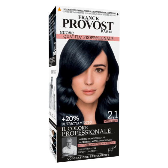 Franck Provost Tinta Capelli Riutilizzabile Colore 2.1 Nero Blu Franck Provost Tinta Capelli Riutilizzabile Colore 2.1 Nero Blu