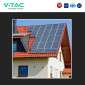 Immagine 4 - V-Tac Kit 6,15kW 15 Pannelli Solari Fotovoltaici 410W + Inverter + Batteria Garanzia 10 Anni - SKU 11552 + 11529 + 11539