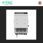 Immagine 5 - V-Tac Inverter Fotovoltaico Trifase Ibrido On-Grid / Off-Grid 12kW Garanzia 10 Anni Display LCD Certificato CEI 0-21 - SKU 11543