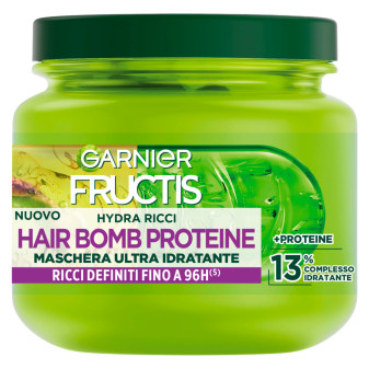 Garnier Fructis Hair Bomb Proteine Maschera Ultra Idratante Ricci Definiti...