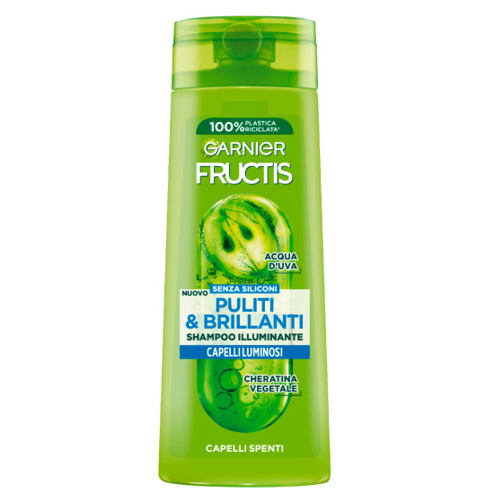 Garnier Fructis Puliti e Brillanti Shampoo Illuminante 250ml Garnier Fructis Puliti e Brillanti Shampoo Illuminante 250ml