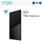 Immagine 5 - V-Tac Kit Pannelli Solari Fotovoltaici 405W TIER 1 Monocristallini IP68 Full Black - SKU 11818 / 1181815 / 1181812