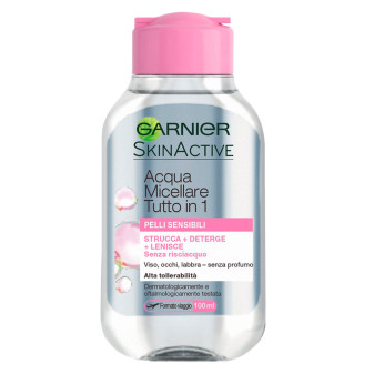 Garnier SkinActive Acqua Micellare Tutto in 1 Pelli Sensibili Strucca Deterge...