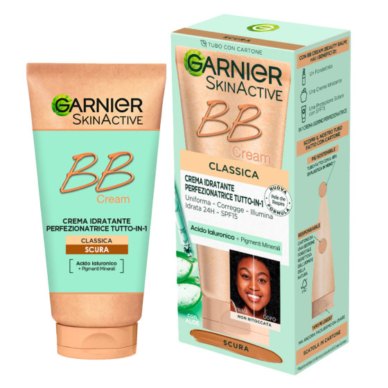 BB Cream Crema Perfezionatrice Scura SPF 15 Garnier Skinactive BB Cream Crema Perfezionatrice Scura SPF 15 Garnier Skinactive