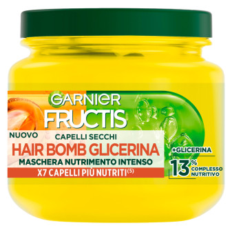 Garnier Fructis Hair Bomb Glicerina Maschera Nutrimento Intenso per Capelli...