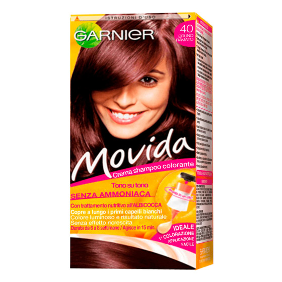 Garnier Movida Tinta Capelli Semi Permanente 40 Bruno Ramato Garnier Movida Tinta Capelli Semi Permanente 40 Bruno Ramato