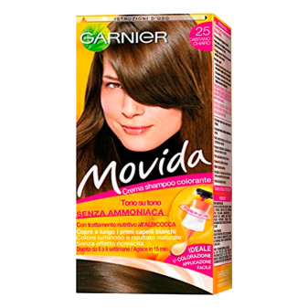 Garnier Movida Tinta Capelli Semi Permanente 25 Castano Chiaro