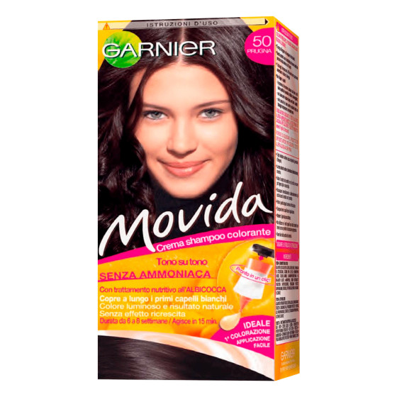 Garnier Movida Tinta Capelli Semi Permanente 50 Prugna Garnier Movida Tinta Capelli Semi Permanente 50 Prugna