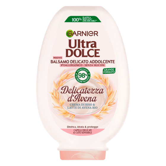 Garnier Ultra Dolce Balsamo Delicato Addolcente 360ml Garnier Ultra Dolce Balsamo Delicato Addolcente 360ml