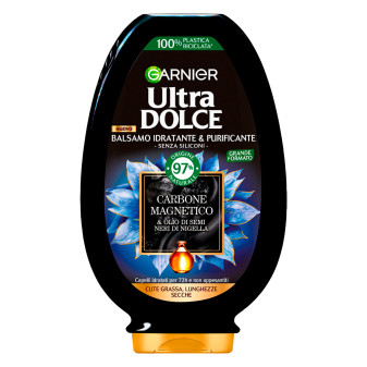 Garnier Ultra Dolce Balsamo Idratante Purificante Carbone Magnetico per Cute...