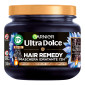 Immagine 1 - Garnier Ultra Dolce Hair Remedy Maschera Idratante 72H con Carbone Magnetico per Lunghezze Secche - Barattolo da 340ml