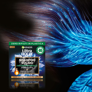 Garnier Ultra Dolce Shampoo Solido Purificante Carbone Magnetico
