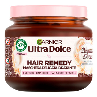 Garnier Ultra Dolce Hair Remedy Maschera Delicata Idratante Delicatezza...