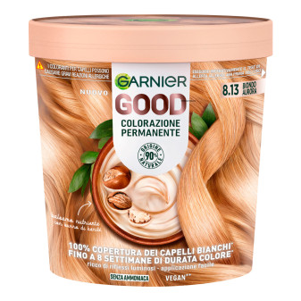 Garnier Good Tinta Permanente per Capelli Senza Ammoniaca con Balsamo...