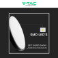 Immagine 10 - V-Tac VT-8618 Plafoniera LED Rotonda 18W SMD IP44 Colore Nero - SKU 76331 / 76341 / 76351