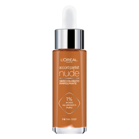 Siero Rimpolpante Accord Parfait Nude 7-8 Tan Deep L'Oréal Paris Siero Rimpolpante Accord Parfait Nude 7-8 Tan Deep L'Oréal Paris