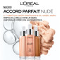 Immagine 2 - L'Oréal Paris Accord Parfait Nude Siero Colorato Rimpolpante con Acido Ialuronico Puro Colore 7-8 Tan Deep