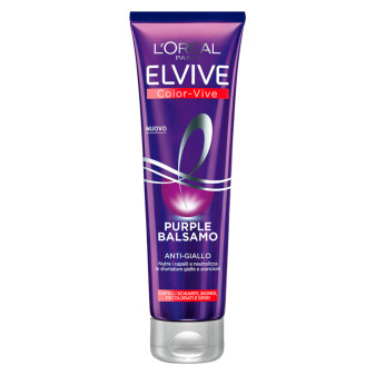 L'Oréal Paris Elvive Color-Vive Purple Balsamo Anti Giallo per Capelli...