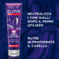 Immagine 2 - L'Oréal Paris Elvive Color-Vive Purple Balsamo Anti Giallo per Capelli Schiariti Decolorati e Grigi - Flacone da 150ml