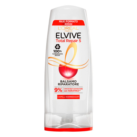 Balsamo Riparatore Elvive Total Repair 5 400ml L'Oréal Paris Balsamo Riparatore Elvive Total Repair 5 400ml L'Oréal Paris
