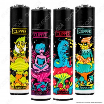 Clipper Large Fantasia Trippy Elves - 4 Accendini [TERMINATO]