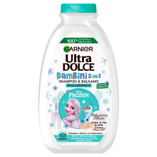 Garnier Ultra Dolce Frozen Shampoo e Balsamo 2in1 per Bambini 400ml