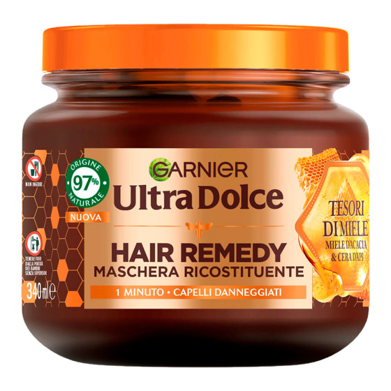Garnier Ultra Dolce Hair Remedy Maschera Ricostituente 340ml Garnier Ultra Dolce Hair Remedy Maschera Ricostituente 340ml