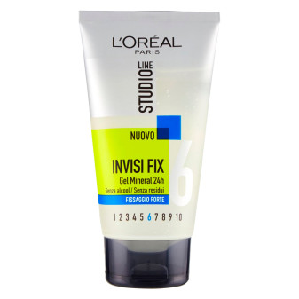 L'Oréal Paris Studio Line Invisi Fix Gel Mineral 24h Tenuta 6 Forte - Flacone...