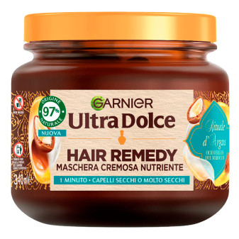 Garnier Ultra Dolce Hair Remedy Maschera Cremosa Nutriente Rituale d'Argan...