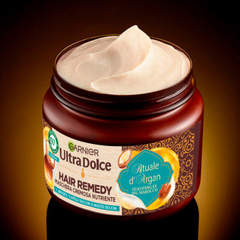 Garnier Ultra Dolce Maschera Cremosa Nutriente Rituale d'Argan 340ml