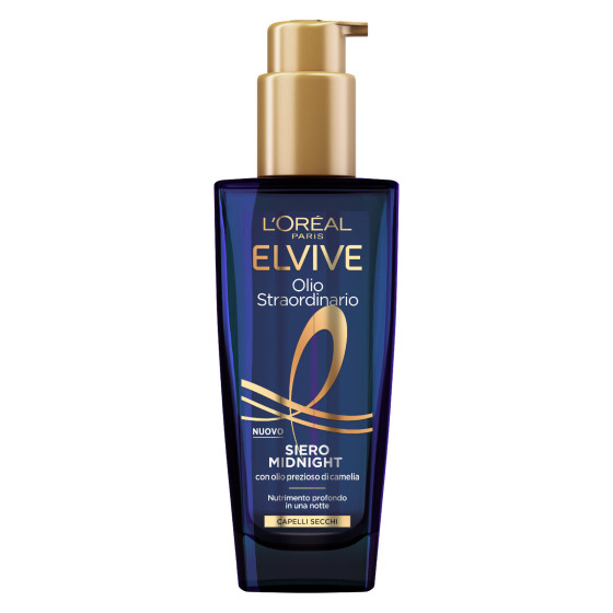 Siero Midnight Capelli Secchi Elvive Olio Straordinario L'Oréal Paris Siero Midnight Capelli Secchi Elvive Olio Straordinario L'Oréal Paris